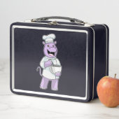 Lunch Box Hippo comme chef avec bol (En situation)