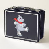 Lunch Box Hippo Patinage sur glace Patins sur glace (Dos)