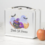 Lunch Box Hisses de chats noirs (En situation)