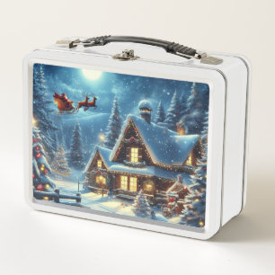 Lunch Box Hiver/Père Noël/Noël/Neige