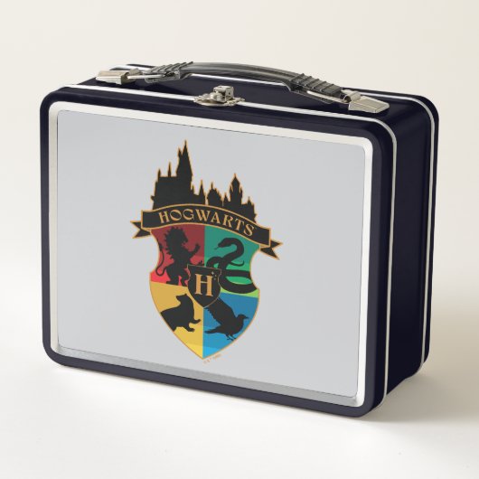 Lunch Box HoGWARTS™ Castle Crest House Insigne de fierté (Devant)