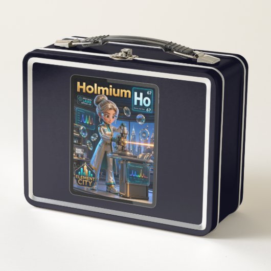 Lunch Box Holmium (Ho) – Atomique | Collection ATOMIVRA™ (Devant)