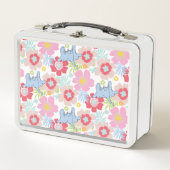 Lunch Box Horton Entend Un Qui | Motif à fleurs Pastel (Devant)