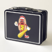 Lunch Box Hot dog at baseball with baseball (Dos)