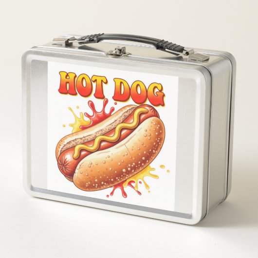 Lunch Box Hot Dog par Natasha Us (Devant)
