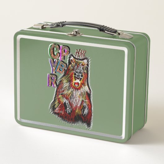 LUNCH BOX "HUH" CAPYBARA (Devant)