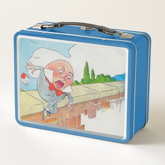 Lunch Box Humpty Dumpty sur le mur mère oie rime (Dos)