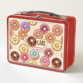 Lunch Box I Doughnut Care mignonne Funny Donut Sweet Traitem (Devant)
