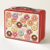 Lunch Box I Doughnut Care mignonne Funny Donut Sweet Traitem (Dos)