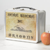 Lunch Box Ici Il Y A Des Dragons (En situation)