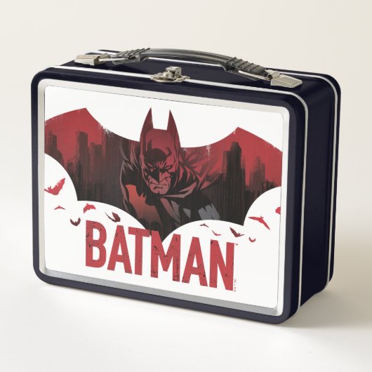 Lunch Box Icône Batman Crimson Gotham (Devant)