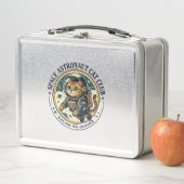 Lunch Box Idée cadeau papa chat astronaute spatial - Astrona (En situation)