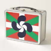 Lunch Box Ikurrina avec le symbole Lauburu (Devant)