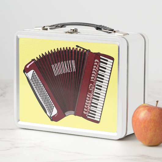 Lunch Box Illustration d'accordion (En situation)