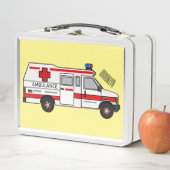 Lunch Box Illustration d'ambulance (En situation)