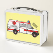 Lunch Box Illustration d'ambulance (Dos)