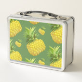 Lunch Box Illustration d'ananas (Dos)
