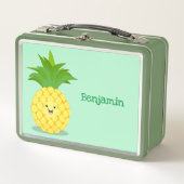 Lunch Box Illustration d'ananas mignon (Devant)