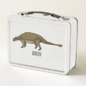 Lunch Box Illustration d'Ankylosaurus (Dos)