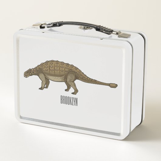 Lunch Box Illustration d'Ankylosaurus (Dos)
