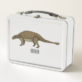 Lunch Box Illustration d'Ankylosaurus (Devant)