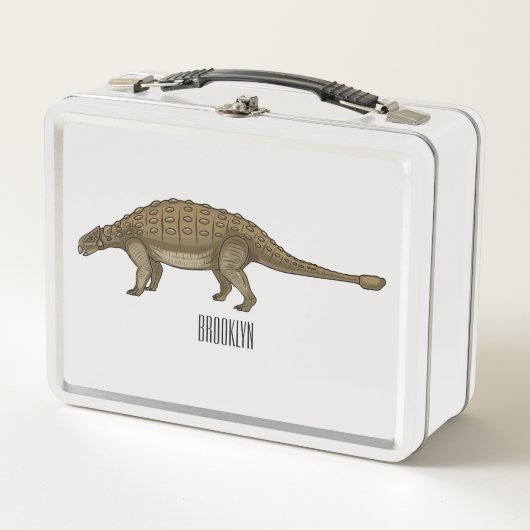 Lunch Box Illustration d'Ankylosaurus (Devant)