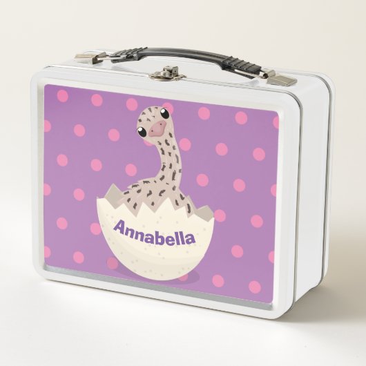 Lunch Box Illustration d'autruche pour bébé à couver mignon (Devant)