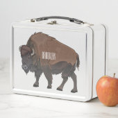 Lunch Box Illustration de bison (En situation)