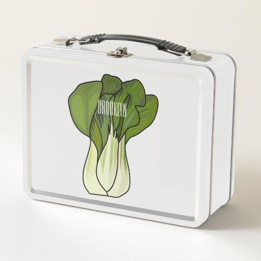 Lunch Box Illustration de Bok choy (Devant)