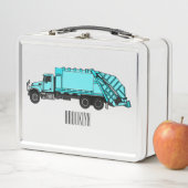 Lunch Box Illustration de camion à ordures (En situation)