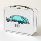 Lunch Box Illustration de camion à ordures (Devant)
