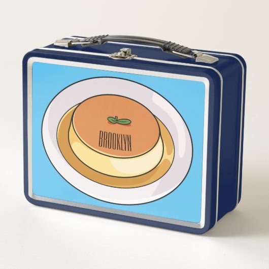 Lunch Box Illustration de caramel de crème (Devant)