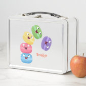 Lunch Box Illustration de caricature de macarons marrant mig (En situation)