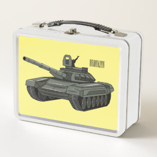 Lunch Box Illustration de caricature de réservoir