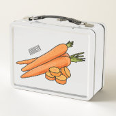 Lunch Box Illustration de carotte (Dos)