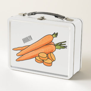 Lunch Box Illustration de carotte