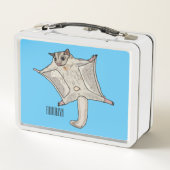 Lunch Box illustration de cartoon de glider sucré (Dos)