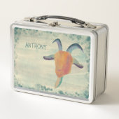 Lunch Box Illustration de chèvre peinte moderne personnalisé (Devant)