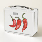 Lunch Box Illustration de chili (Dos)