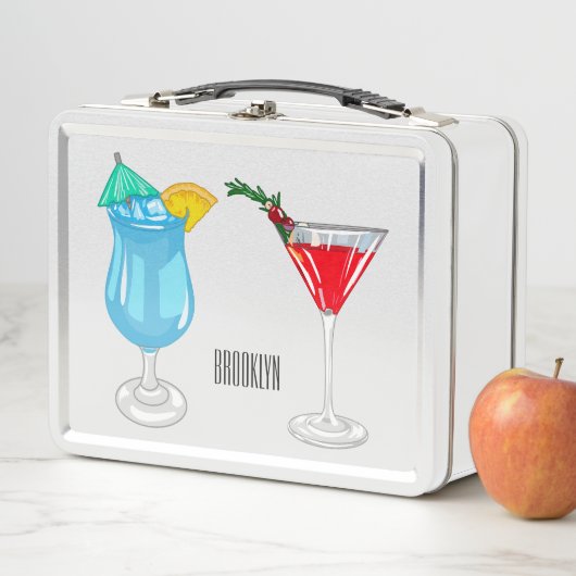 Lunch Box Illustration de cocktail (En situation)