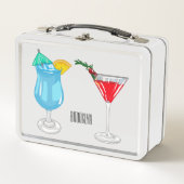 Lunch Box Illustration de cocktail (Devant)