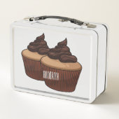 Lunch Box Illustration de Cupcake (Dos)