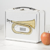 Lunch Box Illustration de dessin animé Bugle (En situation)