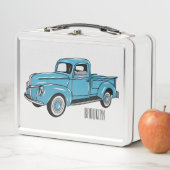 Lunch Box Illustration de dessin animé de camionnette classi (En situation)