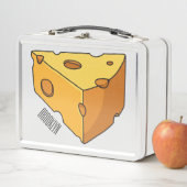 Lunch Box Illustration de dessin animé de fromage (En situation)