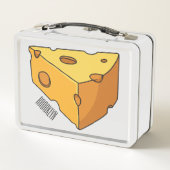 Lunch Box Illustration de dessin animé de fromage (Dos)