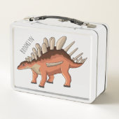 Lunch Box illustration de dessin animé de Kentrosaurus  (Dos)