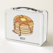 Lunch Box Illustration de dessin animé de Pancake (Dos)