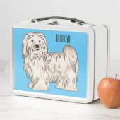 Lunch Box Illustration de dessin de chien de Havan (En situation)