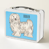 Lunch Box Illustration de dessin de chien de Havan (Dos)